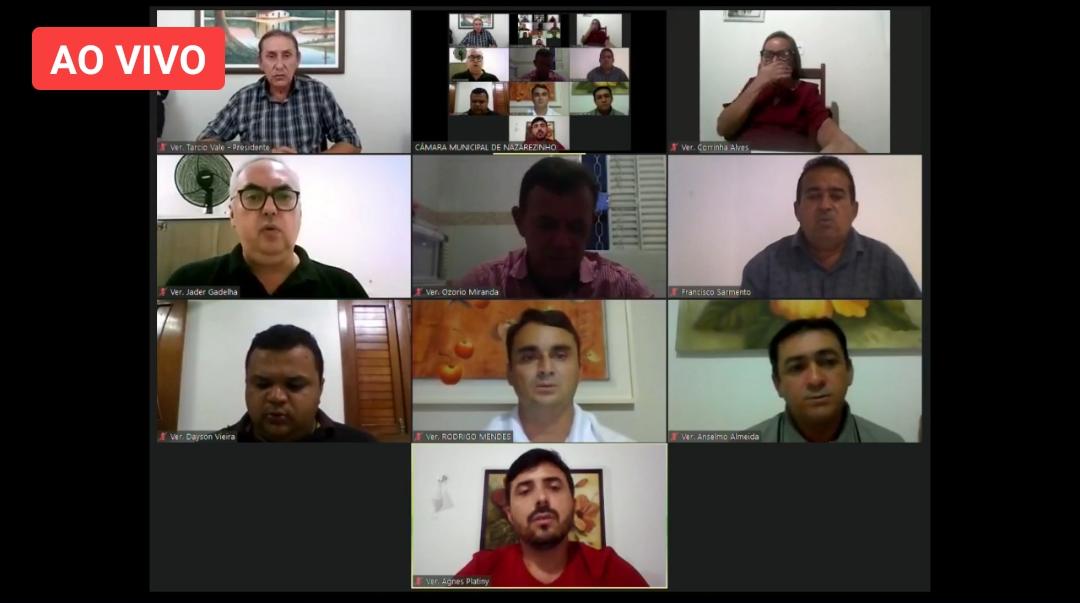 30052020 camara nazare - EM NAZAREZINHO: Câmara aprova projeto de Lei Inconstitucional que trata sobre Nepotismo; VEJA